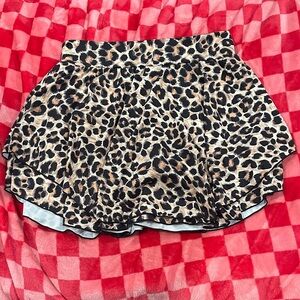 Leopard Print Skirt
